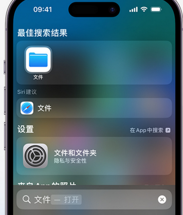 费县apple维修中心分享iPhone文件应用中存储和找到下载文件 