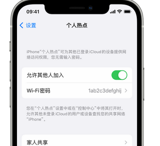 费县apple服务站点分享iPhone上个人热点丢失了怎么办