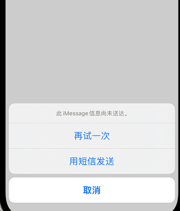 费县apple维修iPhone上无法正常发送iMessage信息