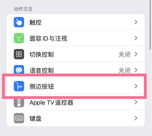 费县苹果14维修店分享iPhone14 Plus侧键双击下载功能关闭方法 