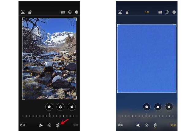 费县苹果手机维修分享iPhone手机如何使用裁剪功能隐藏照片 